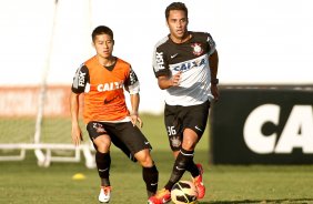 Ibson durante Treino do Corinthians realizado no CT Joaquim Grava