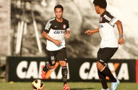 Ibson durante Treino do Corinthians realizado no CT Joaquim Grava