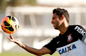 Ibson durante Treino do Corinthians realizado no CT Joaquim Grava