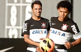 Ibson durante Treino do Corinthians realizado no CT Joaquim Grava