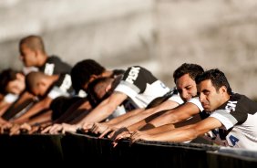 Maldonado durante Treino do Corinthians realizado no CT Joaquim Grava