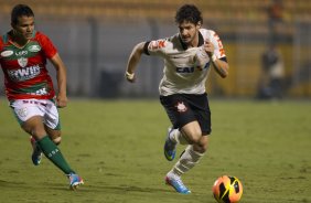 Durante a partida entre Corinthians x Portuguesa, realizada esta noite no estdio do Pacaembu, vlida pela 5 rodada do Campeonato Brasileiro de 2013