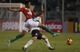 Durante a partida entre Corinthians x Portuguesa, realizada esta noite no estdio do Pacaembu, vlida pela 5 rodada do Campeonato Brasileiro de 2013