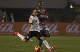 Durante a partida entre Corinthians x Portuguesa, realizada esta noite no estdio do Pacaembu, vlida pela 5 rodada do Campeonato Brasileiro de 2013