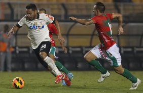 Durante a partida entre Corinthians x Portuguesa, realizada esta noite no estádio do Pacaembu, válida pela 5ª rodada do Campeonato Brasileiro de 2013