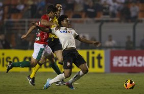 Durante a partida entre Corinthians x Portuguesa, realizada esta noite no estdio do Pacaembu, vlida pela 5 rodada do Campeonato Brasileiro de 2013