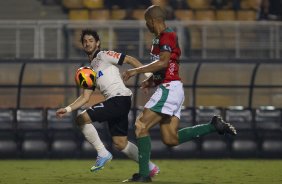 Durante a partida entre Corinthians x Portuguesa, realizada esta noite no estdio do Pacaembu, vlida pela 5 rodada do Campeonato Brasileiro de 2013