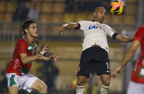 Durante a partida entre Corinthians x Portuguesa, realizada esta noite no estdio do Pacaembu, vlida pela 5 rodada do Campeonato Brasileiro de 2013