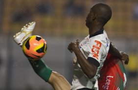 Durante a partida entre Corinthians x Portuguesa, realizada esta noite no estdio do Pacaembu, vlida pela 5 rodada do Campeonato Brasileiro de 2013