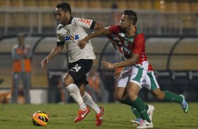 Durante a partida entre Corinthians x Portuguesa, realizada esta noite no estdio do Pacaembu, vlida pela 5 rodada do Campeonato Brasileiro de 2013