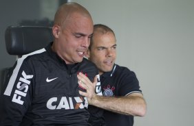 Durante o treino desta tarde no CT Joaquim Grava, no Parque Ecolgico do Tiete. O prximo jogo da equipe ser dia 03/07, domingo, no Morumbi, jogo de ida vlido pela Recopa 2013