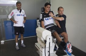 Durante o treino desta tarde no CT Joaquim Grava, no Parque Ecolgico do Tiete. O prximo jogo da equipe ser dia 03/07, domingo, no Morumbi, jogo de ida vlido pela Recopa 2013