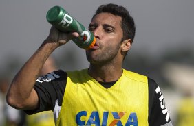 Durante o treino desta manh no CT Joaquim Grava, no Parque Ecolgico do Tiete. O prximo jogo da equipe ser dia 03/07, domingo, no Morumbi, jogo de ida vlido pela Recopa 2013