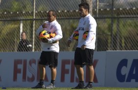 Durante o treino desta manh no CT Joaquim Grava, no Parque Ecolgico do Tiete. O prximo jogo da equipe ser dia 03/07, domingo, no Morumbi, jogo de ida vlido pela Recopa 2013