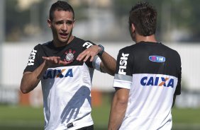 Durante o treino desta manh no CT Joaquim Grava, no Parque Ecolgico do Tiete. O prximo jogo da equipe ser dia 03/07, domingo, no Morumbi, jogo de ida vlido pela Recopa 2013