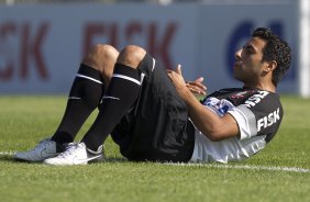 Durante o treino desta manh no CT Joaquim Grava, no Parque Ecolgico do Tiete. O prximo jogo da equipe ser dia 03/07, domingo, no Morumbi, jogo de ida vlido pela Recopa 2013