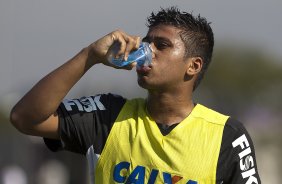 Durante o treino desta manh no CT Joaquim Grava, no Parque Ecolgico do Tiete. O prximo jogo da equipe ser dia 03/07, domingo, no Morumbi, jogo de ida vlido pela Recopa 2013