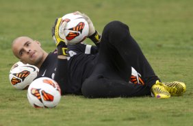 Durante o treino desta tarde no CT Joaquim Grava, no Parque Ecolgico do Tiete. O prximo jogo da equipe ser dia 03/07, domingo, no Morumbi, jogo de ida vlido pela Recopa 2013