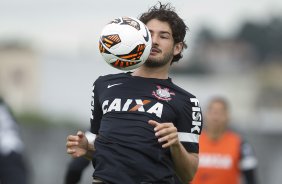 Durante o treino desta tarde no CT Joaquim Grava, no Parque Ecolgico do Tiete. O prximo jogo da equipe ser dia 03/07, domingo, no Morumbi, jogo de ida vlido pela Recopa 2013