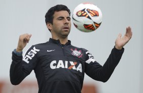 Durante o treino desta tarde no CT Joaquim Grava, no Parque Ecolgico do Tiete. O prximo jogo da equipe ser dia 03/07, domingo, no Morumbi, jogo de ida vlido pela Recopa 2013