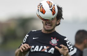 Durante o treino desta tarde no CT Joaquim Grava, no Parque Ecolgico do Tiete. O prximo jogo da equipe ser dia 03/07, domingo, no Morumbi, jogo de ida vlido pela Recopa 2013