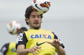 Durante o treino desta tarde no CT Joaquim Grava, no Parque Ecolgico do Tiete. O prximo jogo da equipe ser dia 03/07, domingo, no Morumbi, jogo de ida vlido pela Recopa 2013