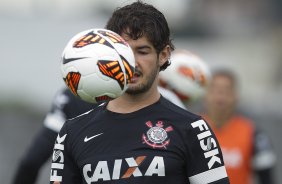 Durante o treino desta tarde no CT Joaquim Grava, no Parque Ecolgico do Tiete. O prximo jogo da equipe ser dia 03/07, domingo, no Morumbi, jogo de ida vlido pela Recopa 2013