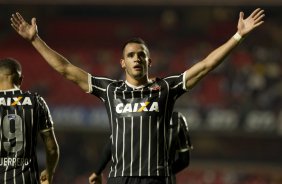 Durante a partida entre So Paulo x Corinthians, realizada esta noite no estdio do Morumbi, jogo de ida da Recopa 2013