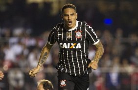 Durante a partida entre So Paulo x Corinthians, realizada esta noite no estdio do Morumbi, jogo de ida da Recopa 2013