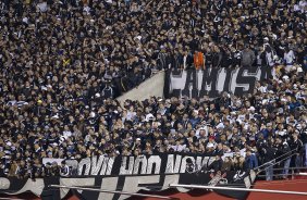 Durante a partida entre So Paulo x Corinthians, realizada esta noite no estdio do Morumbi, jogo de ida da Recopa 2013