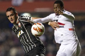 Durante a partida entre So Paulo x Corinthians, realizada esta noite no estdio do Morumbi, jogo de ida da Recopa 2013