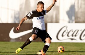 Guerrero do Corinthians durante treino realizado no CT Joaquim Grava