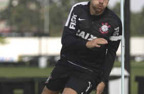 Durante o treino desta manh no CT Joaquim Grava, no Parque Ecolgico do Tiete. O prximo jogo da equipe ser domingo, dia 14/07, no estdio do Pacaembu, contra o Atltico-MG, 7 rodada do Campeonato Brasileiro de 2013