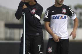 Durante o treino desta manh no CT Joaquim Grava, no Parque Ecolgico do Tiete. O prximo jogo da equipe ser domingo, dia 14/07, no estdio do Pacaembu, contra o Atltico-MG, 7 rodada do Campeonato Brasileiro de 2013