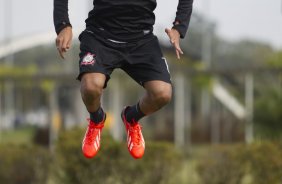 Durante o treino desta manh no CT Joaquim Grava, no Parque Ecolgico do Tiete. O prximo jogo da equipe ser domingo, dia 14/07, no estdio do Pacaembu, contra o Atltico-MG, 7 rodada do Campeonato Brasileiro de 2013