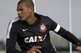 Durante o treino desta manh no CT Joaquim Grava, no Parque Ecolgico do Tiete. O prximo jogo da equipe ser domingo, dia 14/07, no estdio do Pacaembu, contra o Atltico-MG, 7 rodada do Campeonato Brasileiro de 2013