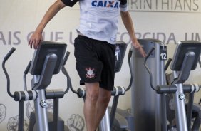 Durante o treino desta manh no CT Joaquim Grava, no Parque Ecolgico do Tiete. O prximo jogo da equipe ser domingo, dia 14/07, no estdio do Pacaembu, contra o Atltico-MG, 7 rodada do Campeonato Brasileiro de 2013