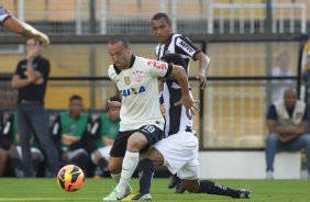 Durante a partida entre Corinthians x Atlético-MG, realizada esta tarde no estádio do Pacaembu, jogo válido pela 7ª rodada do Campeonato Brasileiro 2013
