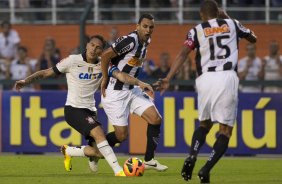 Durante a partida entre Corinthians x Atltico-MG, realizada esta tarde no estdio do Pacaembu, jogo vlido pela 7 rodada do Campeonato Brasileiro 2013