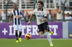 Durante a partida entre Corinthians x Atltico-MG, realizada esta tarde no estdio do Pacaembu, jogo vlido pela 7 rodada do Campeonato Brasileiro 2013