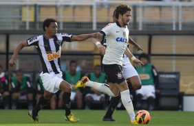 Durante a partida entre Corinthians x Atltico-MG, realizada esta tarde no estdio do Pacaembu, jogo vlido pela 7 rodada do Campeonato Brasileiro 2013