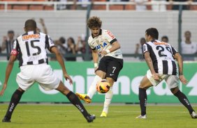 Durante a partida entre Corinthians x Atltico-MG, realizada esta tarde no estdio do Pacaembu, jogo vlido pela 7 rodada do Campeonato Brasileiro 2013