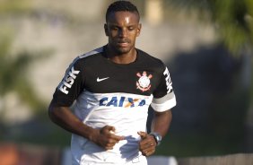 Durante o treino desta tarde no CT Joaquim Grava, no Parque Ecológico do Tiete. O próximo jogo da equipe será amanhã, quarta-feira, dia 17/07, no estádio do Pacaembu, contra o São Paulo, jogo da volta válido pela Recopa 2013