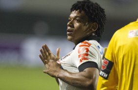 Durante a partida entre Corinthians x São Paulo, realizada esta noite no estádio do Pacaembu, jogo da volta, decisão da Recopa 2013