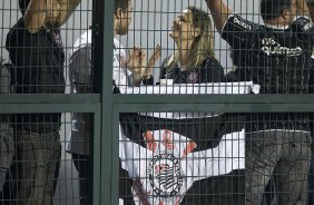 Durante a partida entre Corinthians x São Paulo, realizada esta noite no estádio do Pacaembu, jogo da volta, decisão da Recopa 2013