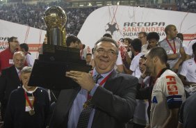 Durante a partida entre Corinthians x So Paulo, realizada esta noite no estdio do Pacaembu, jogo da volta, deciso da Recopa 2013