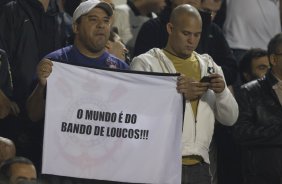 Durante a partida entre Corinthians x São Paulo, realizada esta noite no estádio do Pacaembu, jogo da volta, decisão da Recopa 2013