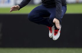 Durante o treino desta manh no CT Joaquim Grava, no Parque Ecolgico do Tiete. O prximo jogo da equipe ser domingo, dia 28/07, no Pacaembu, contra o So Paulo, pela 9 rodada do Campeonato Brasileiro de 2013