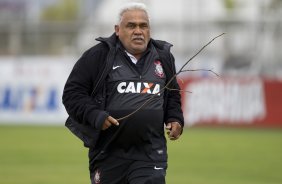 Durante o treino desta manh no CT Joaquim Grava, no Parque Ecolgico do Tiete. O prximo jogo da equipe ser domingo, dia 28/07, no Pacaembu, contra o So Paulo, pela 9 rodada do Campeonato Brasileiro de 2013