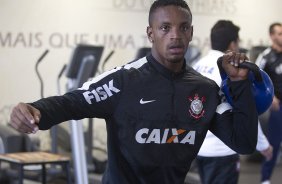 Durante o treino desta manh no CT Joaquim Grava, no Parque Ecolgico do Tiete. O prximo jogo da equipe ser domingo, dia 28/07, no Pacaembu, contra o So Paulo, pela 9 rodada do Campeonato Brasileiro de 2013